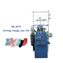 Rainbowe 3,75 6ftp entièrement informatisé Automatique circulaire Jacquard Socks tricot fabrication Making Machine de chaussette